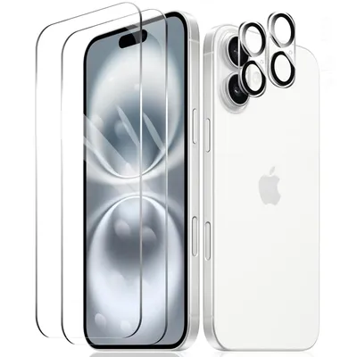 Produktbild von 2X Schutzglas (Display + Kamera) für iPhone 17 Panzerglas Schutz Glas Folie 9H