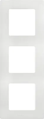 Obrázok produktu pre Rámček Legrand, trojitý, ultra biely, 1 ks.