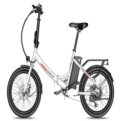 Productafbeelding van Elektrische fiets FAFREES F20 Light - 250W motor, 522WH batterij, bereik van 60 km - Wit