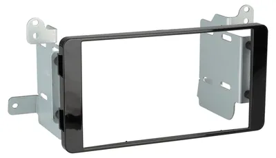 Produktbild von 2-DIN Radioblende Mitsubishi L200 Klavierlack/ schwarz 2015->