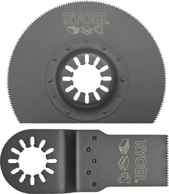 Zdjęcie produktu dla Ryobi RAK02MT Zestaw 2 ostrzy uniwersalnych Wielofunkcyjne narzędzie wykrawające