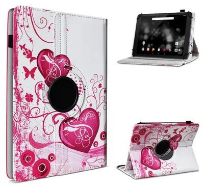 Produktbild von Tablet Hülle für ACER Tab A10 A11 V10 V11 P11 P10 Tasche Schutzhülle 360 DrehbarFarbe 360 Uni:Motiv 7