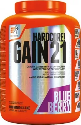 Produktbild von Extrifit Hardcore Gain 21 3000 g Schokolade
