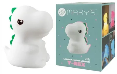 Zdjęcie produktu dla Mary's Lampka Nocna Led Rgb T-Rex