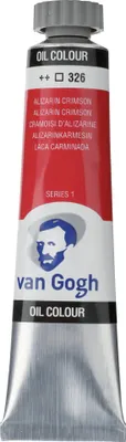 Image de Van Gogh Ölfarbe Tube 20 ml Alizarinkarmesin 326