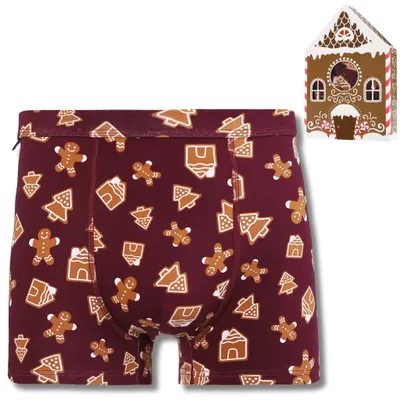 Produktbild von Boxershorts - Herrenunterwäsche Größe M - Boxershorts Männer 1 Stück - Weihnachtsboxershorts
