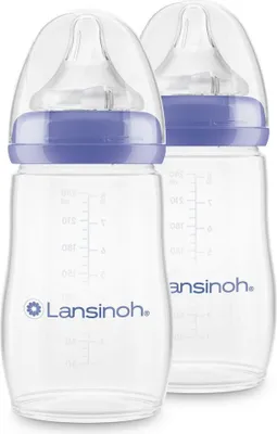Produktbild von Lanisnoh PP-Flasche 2er Pack 240ml mit Natural Wave®