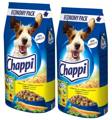 Zdjęcie produktu dla Chappi Sucha Karma Dla Psa Z Drobiem I Warzywami 2x9kg