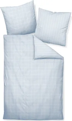 Produktbild von Janine Mako-Satin Kissenhülle Kiss.  40x80 1 teilig  modernclassic 39025-32-602 perlblau