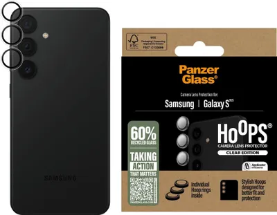 Produktbild von PanzerGlass Hoops Transparent Lens Protector Samsung  S25