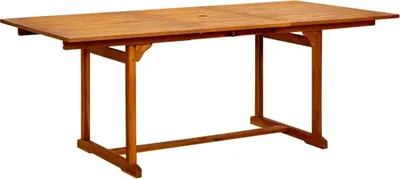 Immagine prodotto di vidaXL Garten-Esstisch (150-200)x100x75 cm Massivholz Akazie