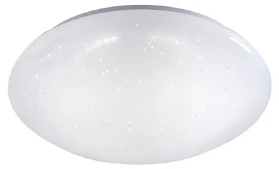 Image de Plafonnier LED blanc, effet étoilé, D 35 cm