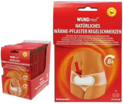 Image de WUNDmed® 02-055 WUNDmed® Wärmepflaster Regelschmerzen 02-055 weiß 9,5 x 22,0 cm, 1 St.
