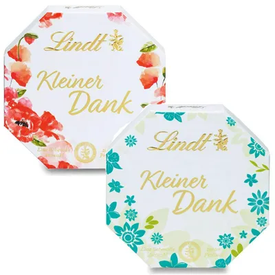 Produktbild von Lindt Kleiner Dank Pralinen Mischung Geschenkverpackung 40g 4er Pack