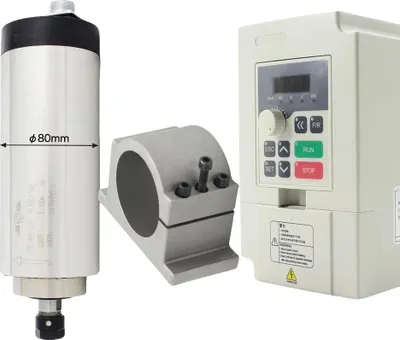 Produktbild von CNC-Drehmaschinen-Spindelmotor, 24000 U/min, luftgekühlt, Set 2