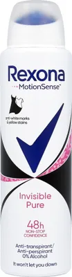Immagine prodotto di Rexona Invisible Pure antyperspirant w sprayu 150 ml