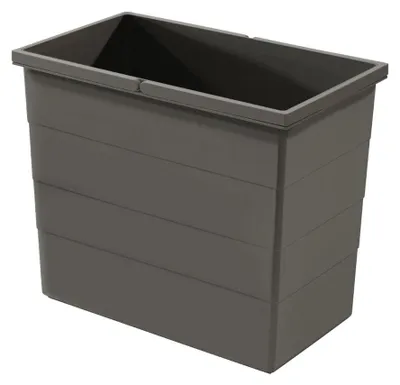 Immagine prodotto di Cestino interno Hailo da 28 litri 1129969 grigio scuro 242 x 415 x 350 mm