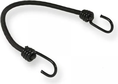 Produktbild von Dreamprint Expander 40 Stück Schwarz 100cm 8mm Ø Planenspanner Spanner mit Spiralhaken