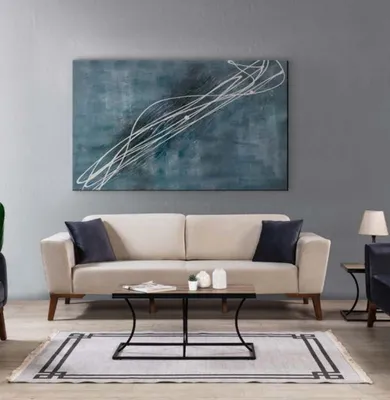 Produktbild von Wohnzimmer Sofa Design Dreisitzer Moderne Couch Beige Couchen Möbel Polster