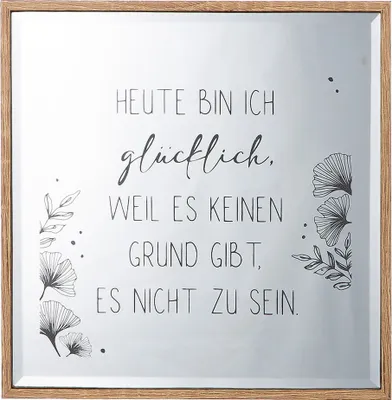 Produktbild von Gilde MDF LED Spiegelbox "Glücklich" VE 2 51414