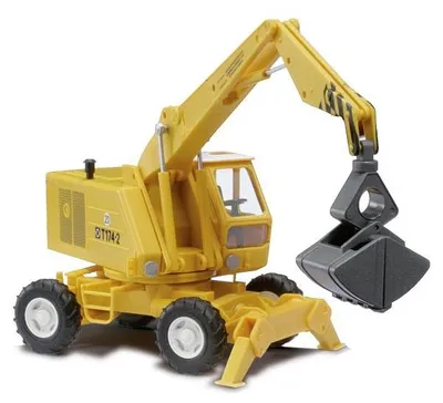 Produktbild von Busch Mobilbagger T174-2 gelb 42870