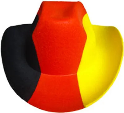 Produktbild von Fussball FAN-HUT Deutschland Cowboy-Hut WM Fasching
