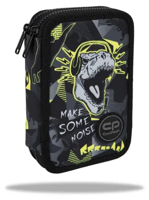 Zdjęcie produktu dla Piórnik podwójny z wyposażeniem Coolpack Jumper 2 Dinopark