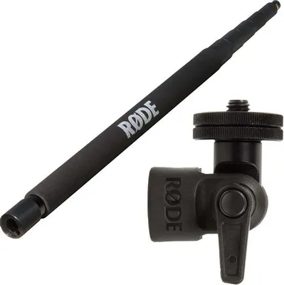 Image de Rode BoomPole perche 3m avec adaptateur Rode Pivot
