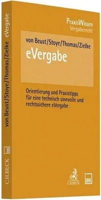 Produktbild von Praxishandbuch eVergabe
