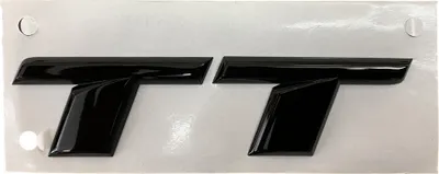 Obrázek produktu pro Originální nápis na emblému Audi Black Edition TT Emblém s logem v černé barvě