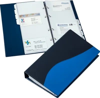Image de EICHNER 9218-00667 EICHNER Visitenkartenmappe schmal blau, 1 St.