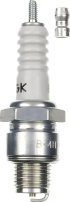 Zdjęcie produktu dla Zestaw świec zapłonowych NGK 4x B-4H, 12,7 mm krótki gwint Ø 14,0 mm sześciokąt 20,8 mm, odstęp między elektrodami 0,75 mm, 4110