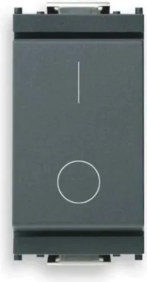 Immagine prodotto di Deviatore VIMAR 1P 16AX grigio - 16005