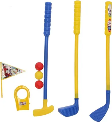 Zdjęcie produktu dla Zestaw golfowy Marvel Spiderman dla dzieci Z kijami, piłeczkami i dołkiem golfowym