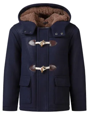 Obrázok produktu pre Minoti – kabát typu dufflecoat pre chlapcov, model MN569 (86) (modrý)