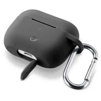 Obrázek produktu pro Ochranný kryt s karabinou Cellularline Bounce pro Apple AirPods Pro, černý