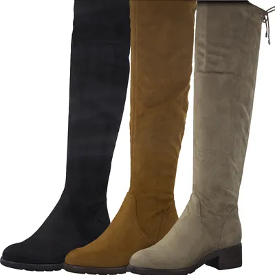Produktbild von Tamaris Damen Stiefel Langschaft Stretchschaft 1-25507-27, Größe:38 EU, Farbe:Braun