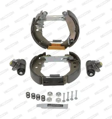 Produktbild von FERODO Bremsensatz Trommelbremse Hinten für FORD Fiesta Mk4 Schrägheck (JAS, JBS) FMK174