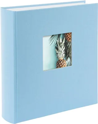 Produktbild von Goldbuch Bella Vista Ciel Bleu Jumbo-Fotoalbum 30 x 31 cm, 100 weiße Seiten