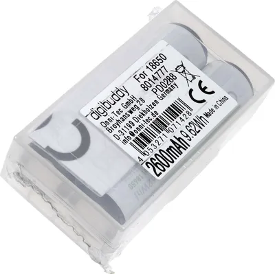 Produktbild von Digibuddy 18650 Akku Li-Ion-Zelle 2er Pack für E-Zigaretten z.b. Eleaf iStick Pico