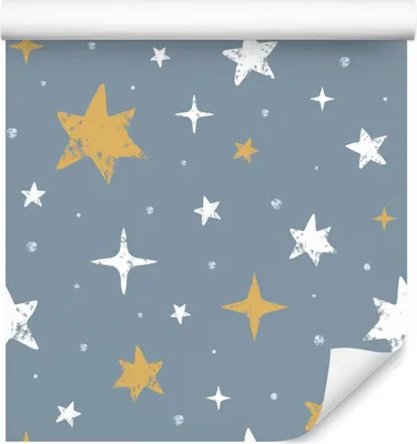 Obrázek produktu pro 10m VLIES TAPETE Roll Dětský pokoj Sky Stars Cosmos Noční koule XXL