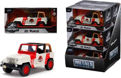 Image de Auto Jeep Wrangler Jurassic World 1:32, DP6