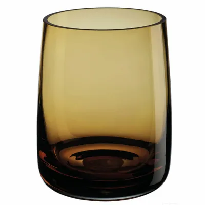 Obrázok produktu pre ASA Selection jantárová váza, váza na kvety, dekoratívna váza, sklo, žltá, v 18 cm, 88012009