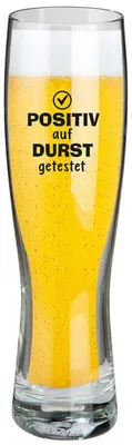 Immagine prodotto di Gilde Glas Weizenbierglas "Positiv" 1 Glas