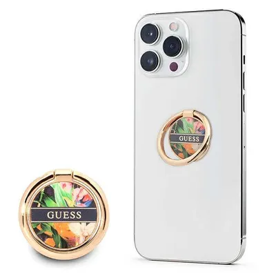 Produktbild von Guess Ringständer GURSHHFLB blau Flower Handyhülle