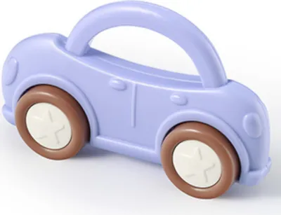 Image de Hochet, jouet de dentition pour bébé Car, bleu