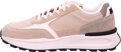 Side view of a single sneaker on a white background.