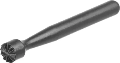 Produktbild von Cocktail-Stößel, BarUp, sternförmig gezahnt, Schwarz, ⌀34x207mm