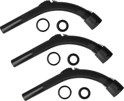 Produktbild von vhbw 3x Griff kompatibel mit Dirt Devil M5010-6, M5011, M5010-8, M5010-9, M5010-7 Staubsauger - Handgriff, Ersatzteil, 32mm Anschluss, 35,5 cm Lang