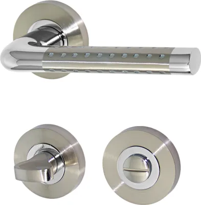 Produktbild von Türbeschlag 1200-M R WC Türdrücker Türgriffe Türklinke Türbeschläge